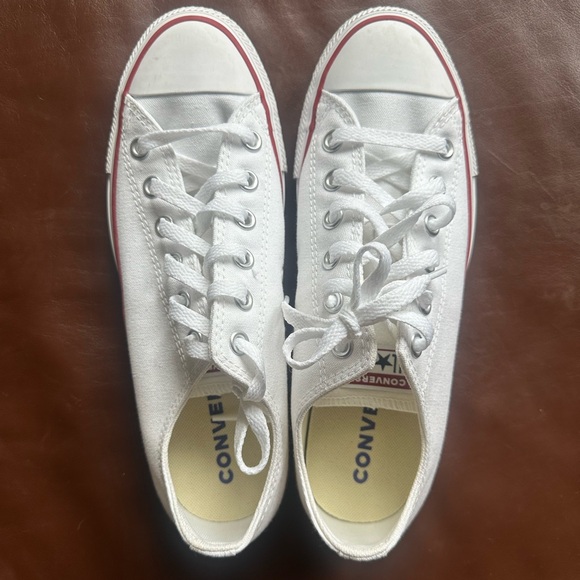 Men’s Converse Chuck Taylor all Star Classic White Sneakers (Women’s 9) - Picture 1 of 6